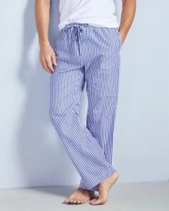 Woven Loungewear Trousers Stripe