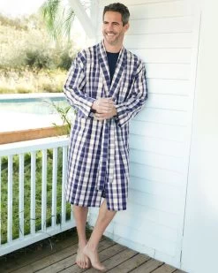 Woven Dressing Gown Orchid