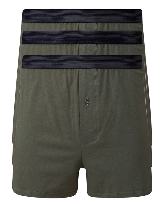 3 Pack Boxers Ivy Green
