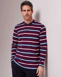 2 Pack Long Sleeve Grandad Tops