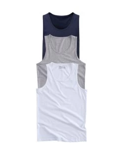 3 Pack Sleeveless Vests Multi