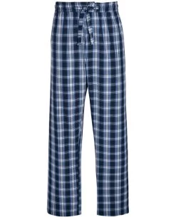 Woven Loungewear Trousers Navy