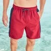 Panelled Swimshorts Soft Red