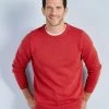 Favourite Cotton Crew Neck Jumper Tomato