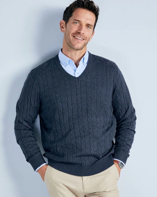 Luxury Soft Touch Cable Jumper Sage - Image 18