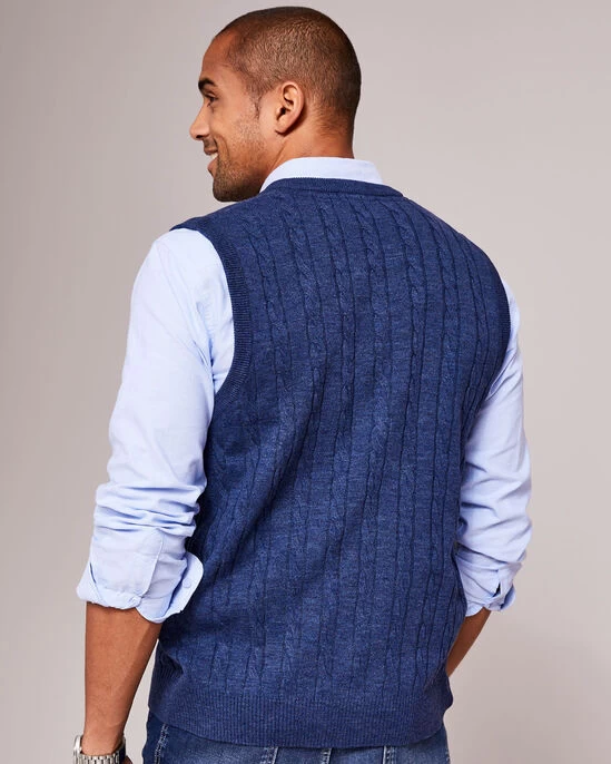 Luxury Soft Touch Cable Tank Top Spice - Image 4