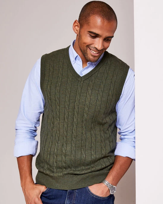 Luxury Soft Touch Cable Tank Top Night Sky - Image 5