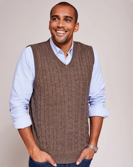 Luxury Soft Touch Cable Tank Top Night Sky - Image 8