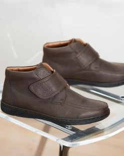 Dual Fit Adjustable Boots Brown