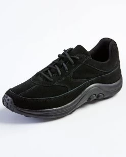 Men's Suede Lace-up Shoes Black
