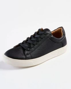 Smart Lace-up Trainers Black