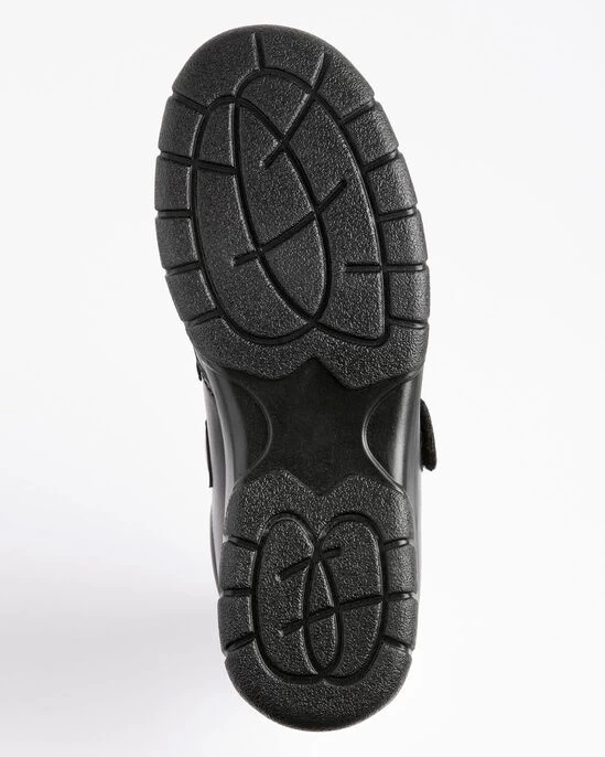 Classic Double Strap Adjustable Shoes Brown - Image 5