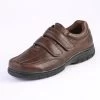 Classic Double Strap Adjustable Shoes Brown