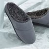 Fleece Lined Mule Slippers