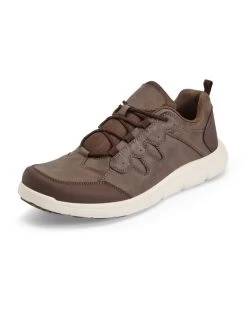 Comfort Lace-Up Shoes Brown