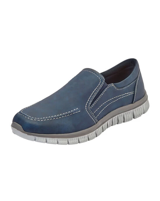 Lightweight Slip-On Shoes Navy - Image 2