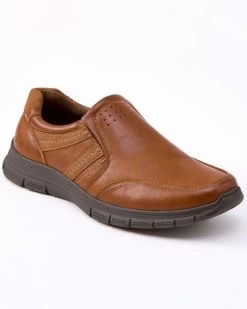 Comfort Slip-On Shoes Tan