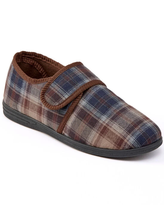 Adjustable Check Slippers - Image 2